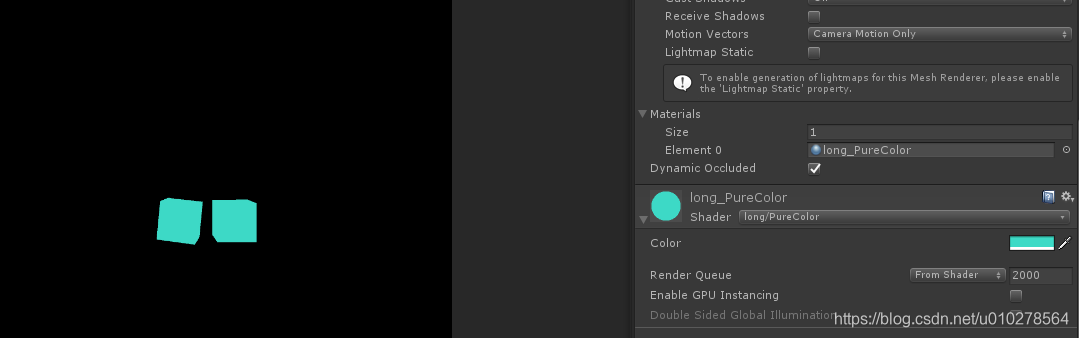 Unity Shader学习笔记 1 Pureshader 纯色shader U010278564的专栏 Csdn博客