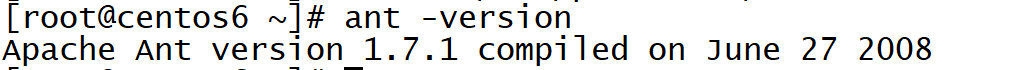 centos6.5下安装和配置apache ant