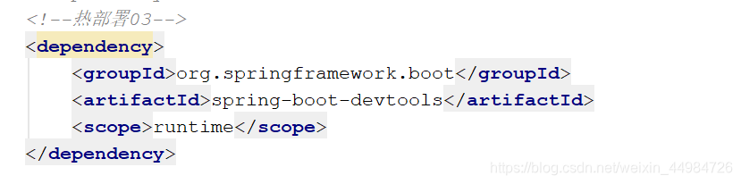 org.springframework.bootspring-boot-devtoolsruntime