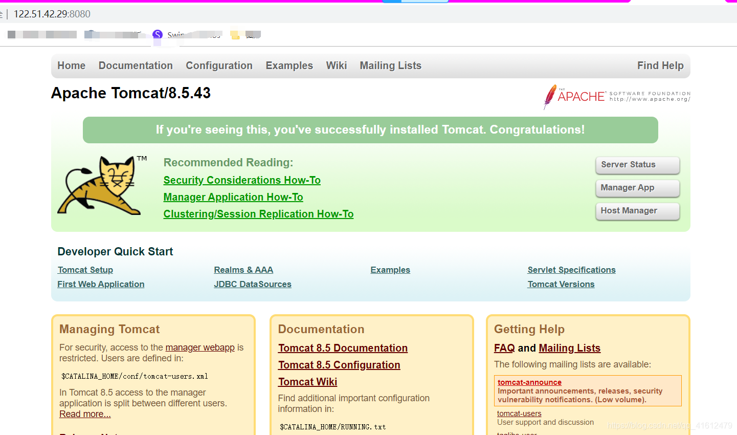 Linux云服务器上安装jdk,tomcat,mysql