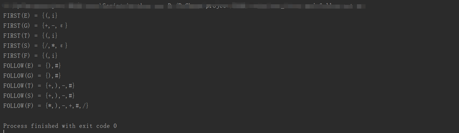 Python求first 和follow 集_first集和follow集python-CSDN博客