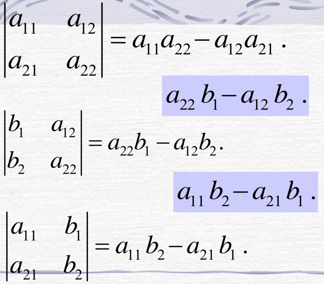 线性代数 | (3) 行列式