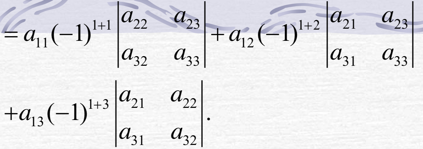 线性代数 | (3) 行列式