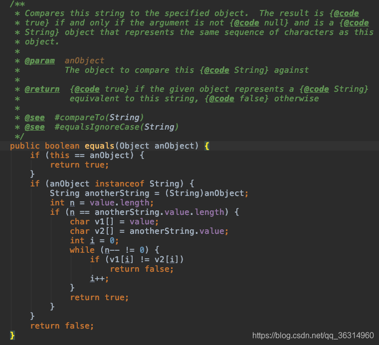 Java中String类的常用方法源码解析(一)_java length方法源码-CSDN博客