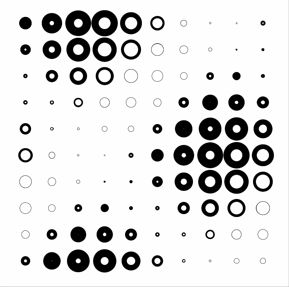 互动媒体技术作业processing码绘