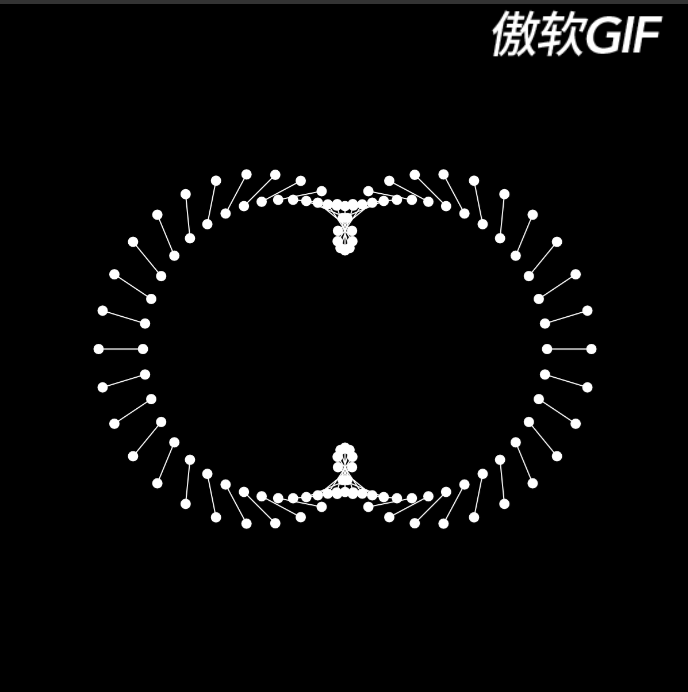 p5.js结合三角函数实现简单动态图形_weixin_43841085的博客-csdn博客