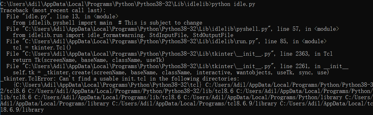 Python IDLE shortcut - Programmer Sought