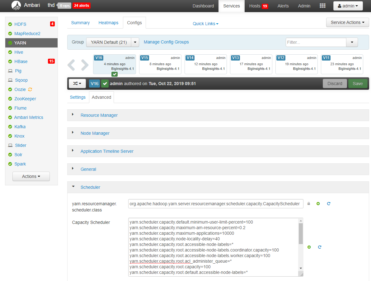 【yarn node label】yarn node label设置presto主节点（接上一篇）_yarn.scheduler