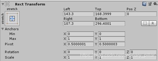 Unity Rectangle Transform Unity RectTransform组件详解-CSDN博客