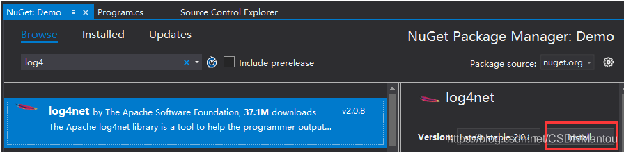 Log4net Gui c#如何使用log4net组件(超级详细教程)_c# log4net-CSDN博客