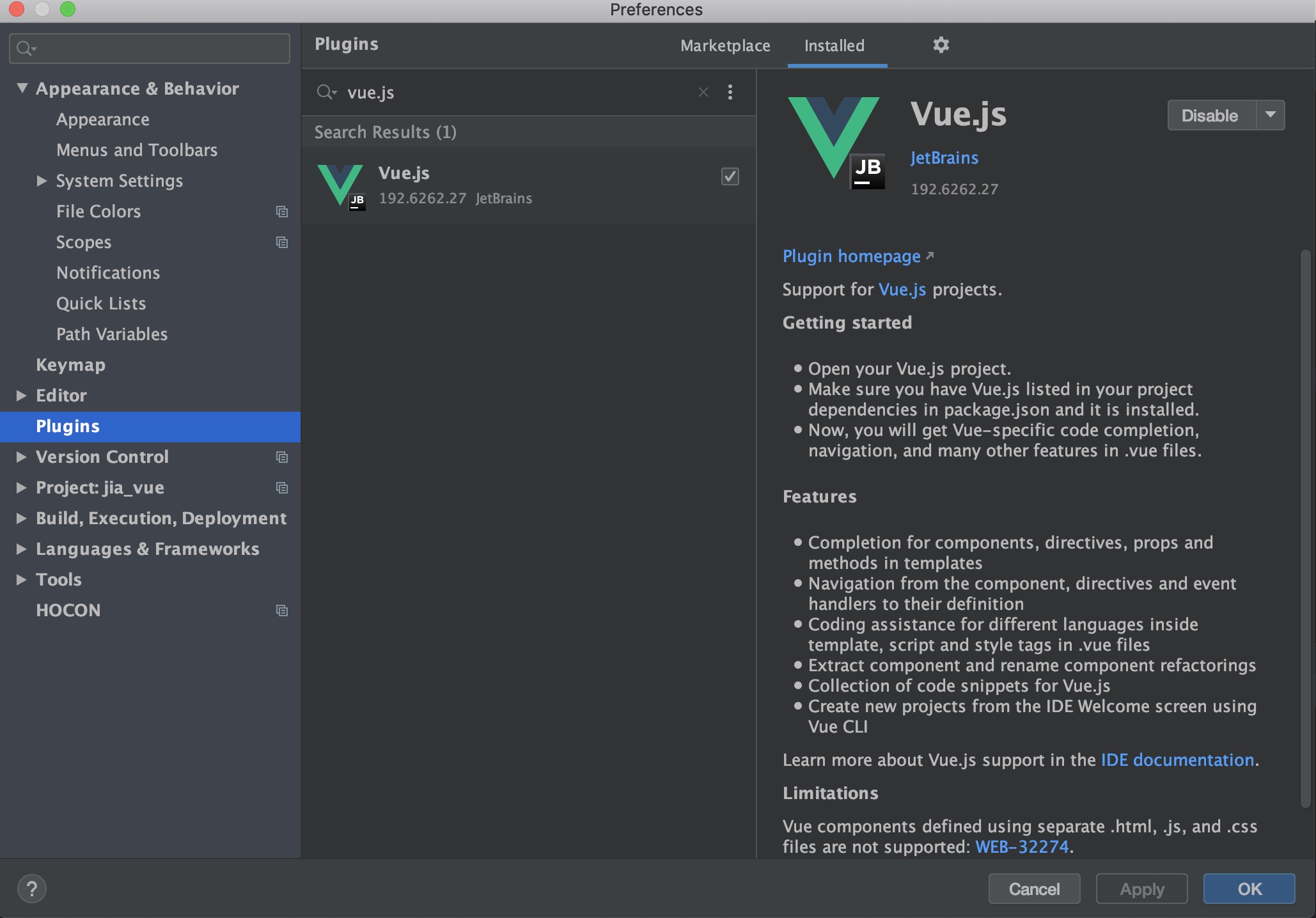 download pycharm vue js