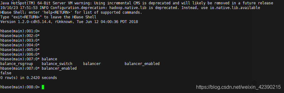 Java命令行方式调用hbase Shell中的命令 思之远也的博客 Csdn博客 Java命令行方式调用hbase Shell中的命令 思之远也的博客 Csdn博客