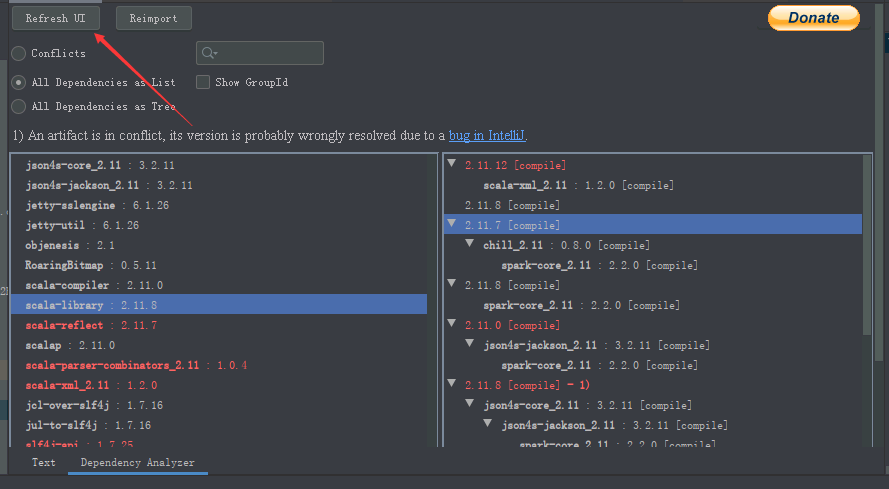 IntelliJ IDEA Maven jar包冲突解决，快速发现jar包冲突