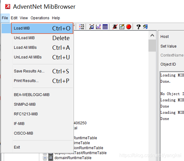WebLogic MIB and AdventNet MIB Browser工具使用_advennet mibbrowres-CSDN博客