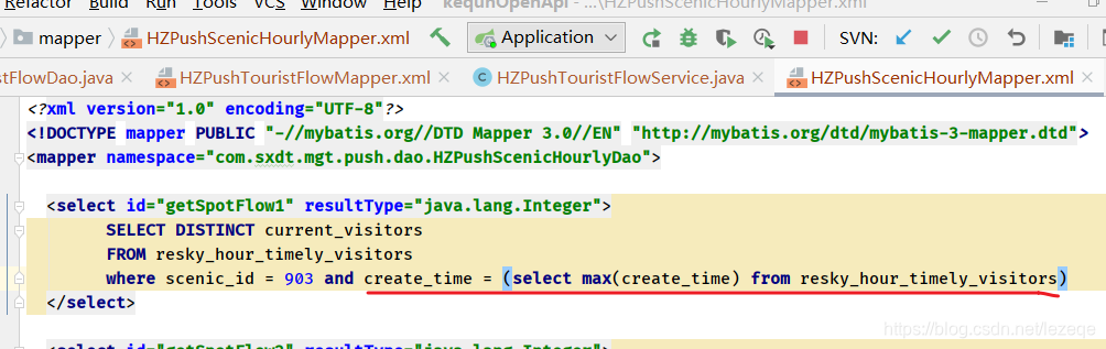 解决“Invalid use of group function; nested exception is java.sql ...