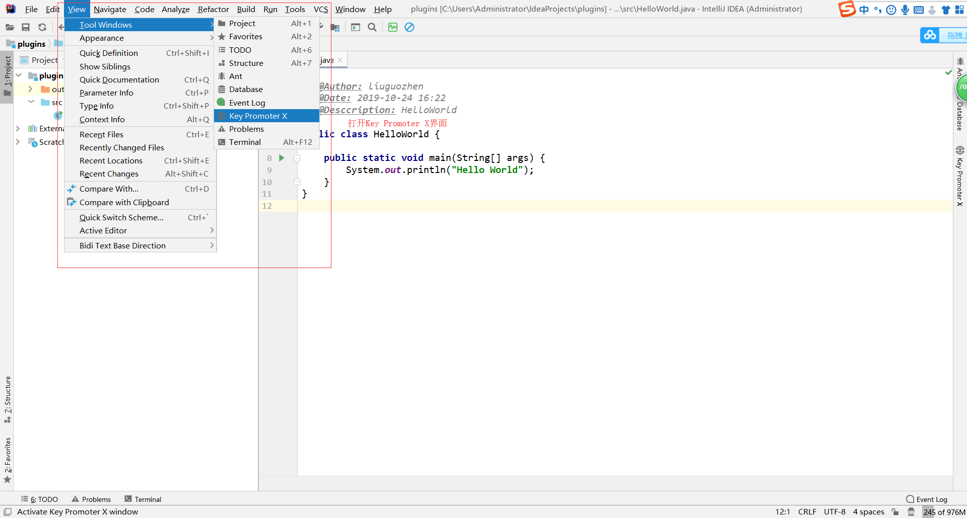 IntelliJ IDEA插件之KeyPromoterXCSDN博客