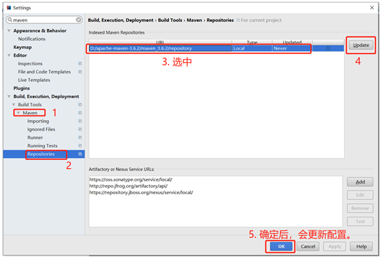 配置maven本地仓库+IntelliJ IDEA配置本地maven