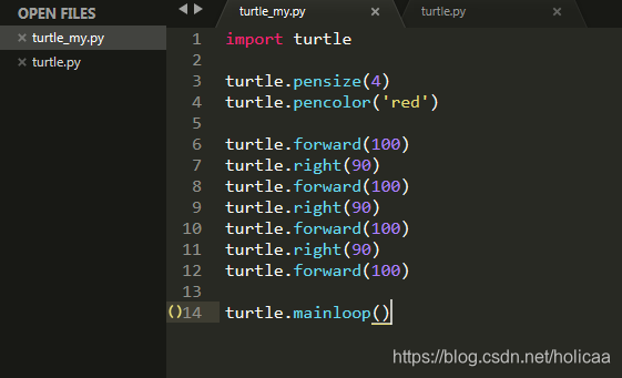AttributeError: module 'turtle' has no attribute 'pensize'-CSDN博客