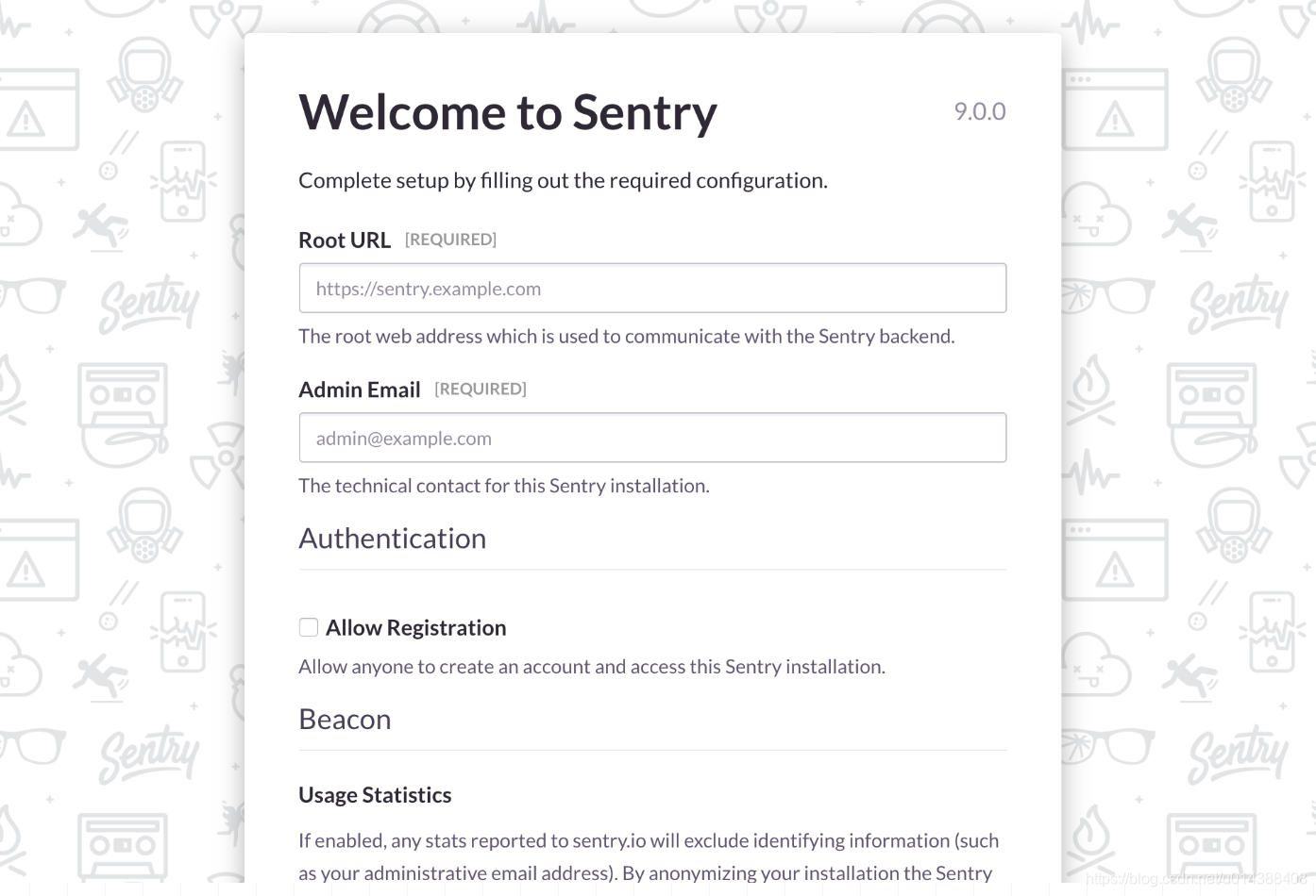 sentry 服务的搭建_sentry部署 mac-CSDN博客