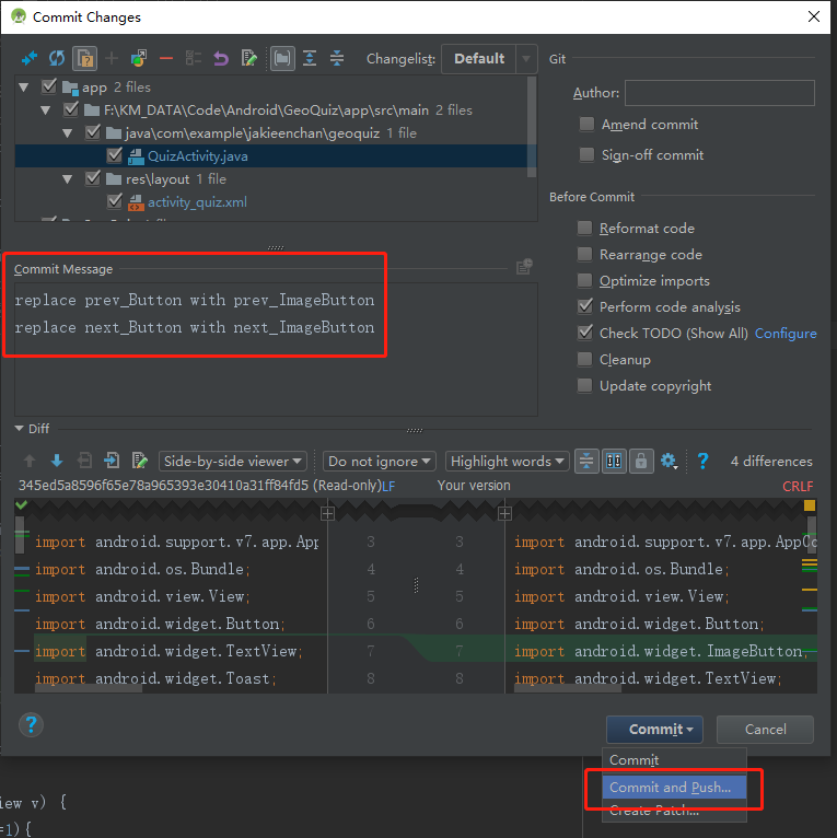 android studio上传项目至github