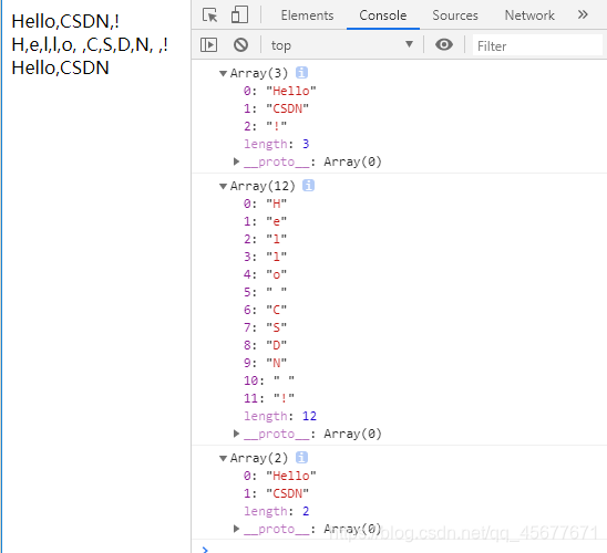 【JS笔记】JavaScript 字串符对象中各方法的使用（match,search,replace,split）