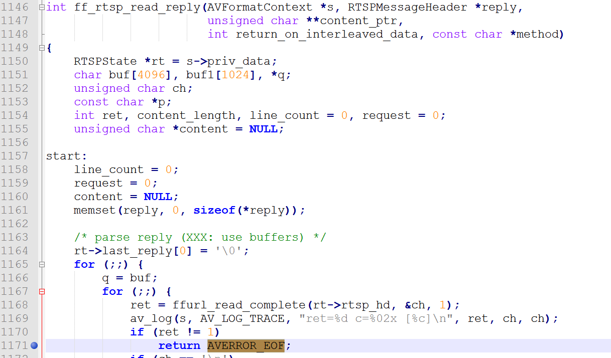 ffmpeg调用av_read_frame读取实时视频流返回AVERROR_EOF_ffmpeg读摄像头 报错CSDN博客