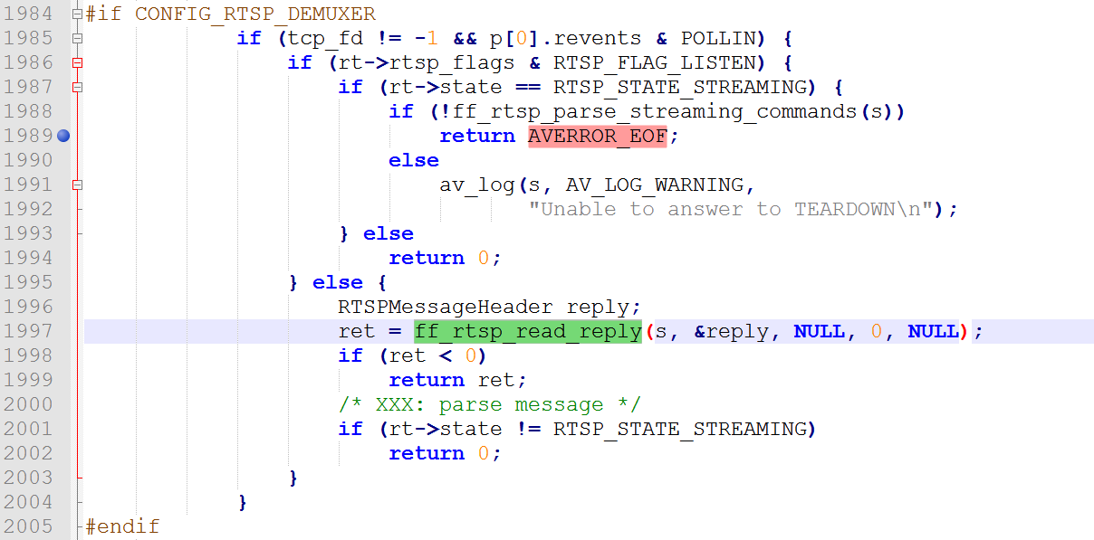 ffmpeg调用av_read_frame读取实时视频流返回AVERROR_EOF_ffmpeg读摄像头 报错CSDN博客