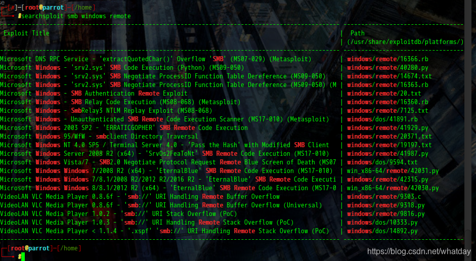 searchsploit漏洞查找工具使用指南(exploit-db.com 离线工具 exploitdb)_searchsploit安装-CSDN博客