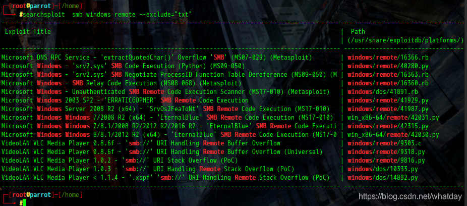 searchsploit漏洞查找工具使用指南(exploit-db.com 离线工具 exploitdb)_searchsploit安装-CSDN博客