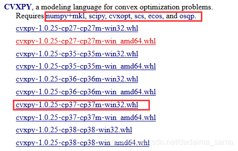 python svm implementation problem with cvxpy:... python 解凸优化问题一:CXVPY包的安装_一分钟了吗解凸-CSDN博客