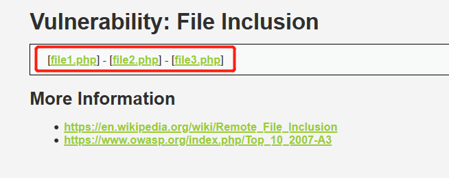 DVWA 文件包含模块示意图