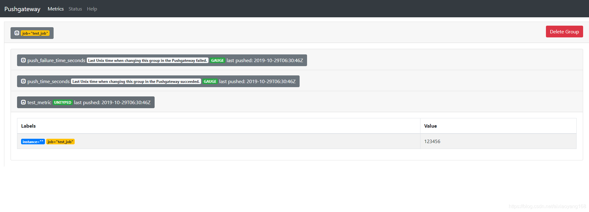 prometheus-pushgateway