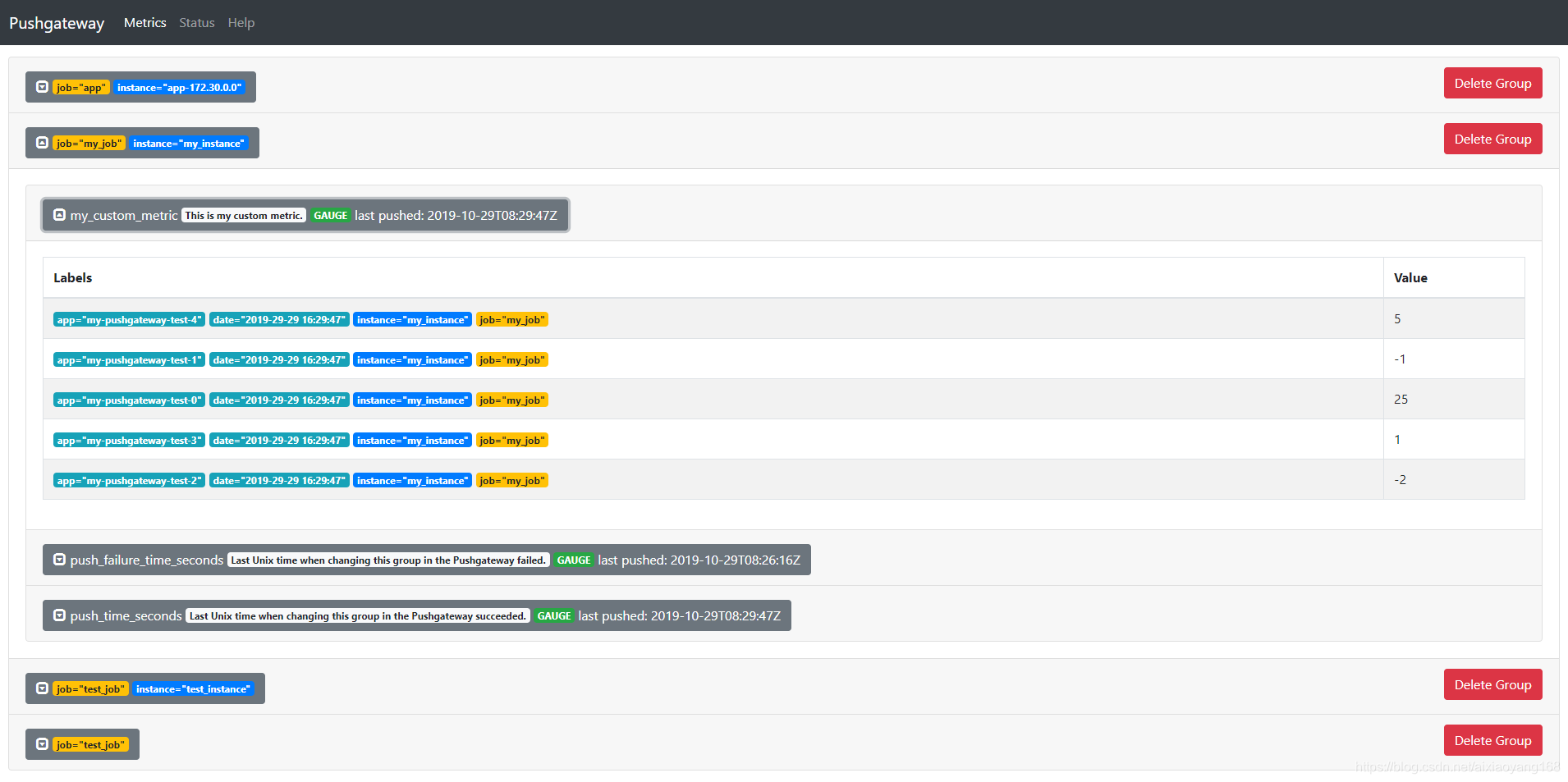 prometheus-pushgateway