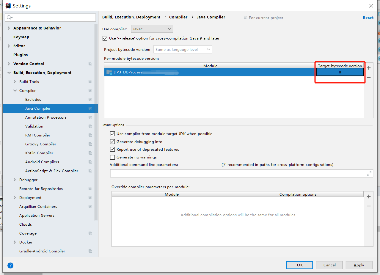 Idea build出现Error:java: Compilation failed: internal java compiler error