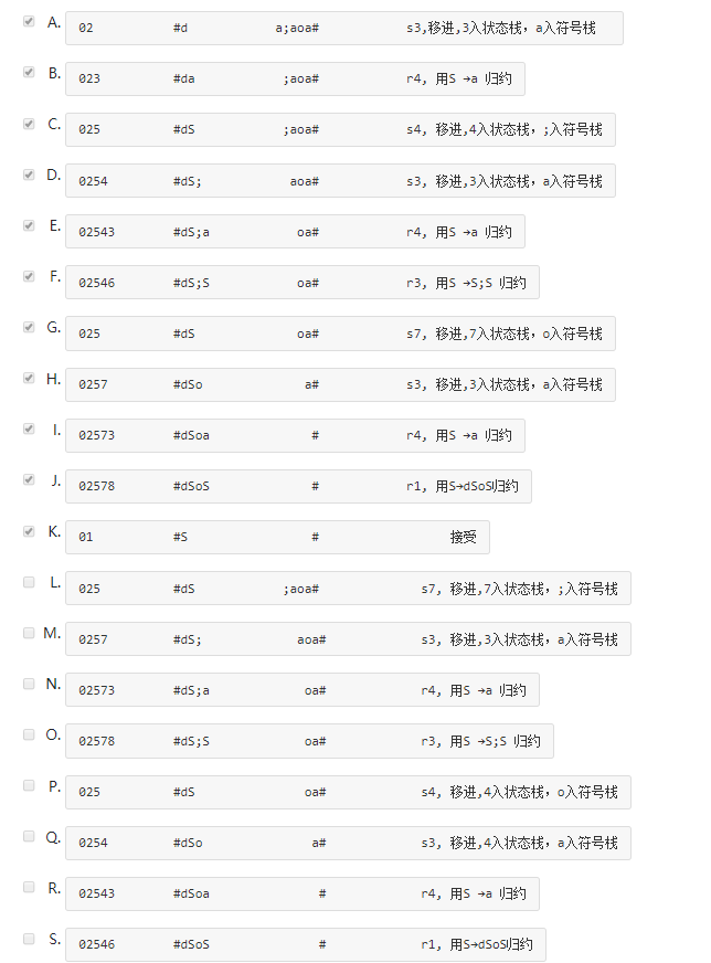 编译原理练习题_若a和b是非终结符,则a->aabb.为( )项目 。-CSDN博客