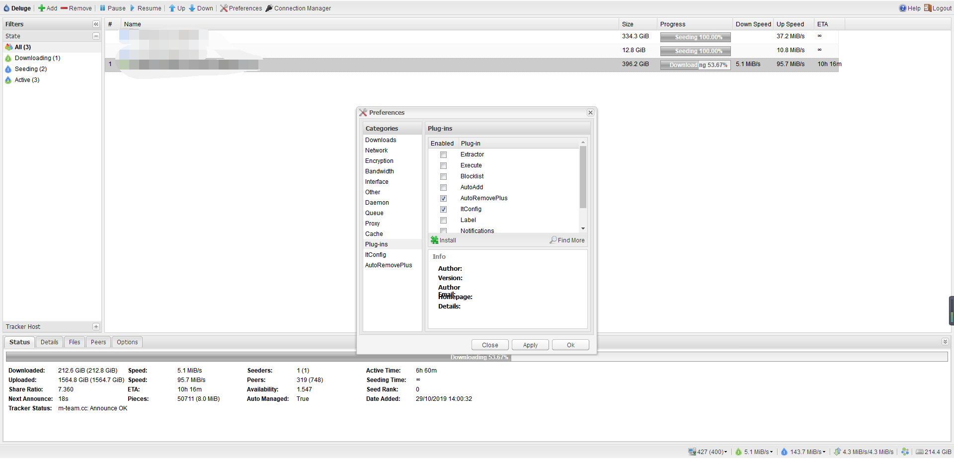 feralhosting饭盒通过deluge+flexget实现全自动刷PT-CSDN博客