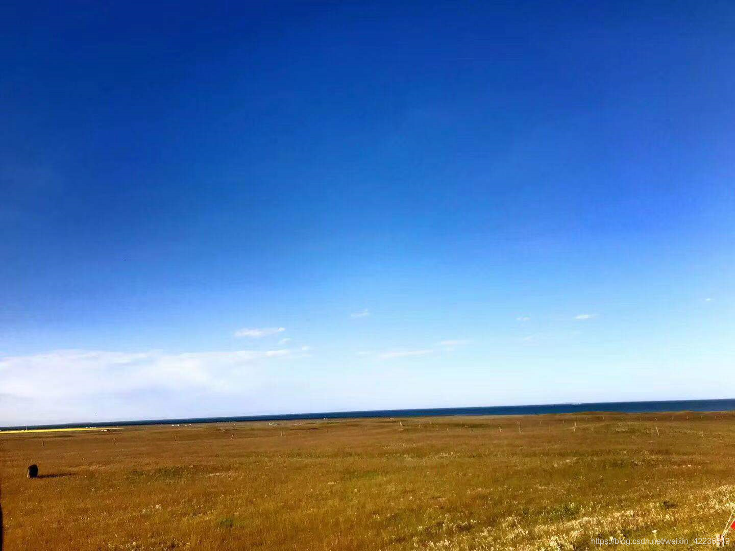 夕阳下的藏族人家