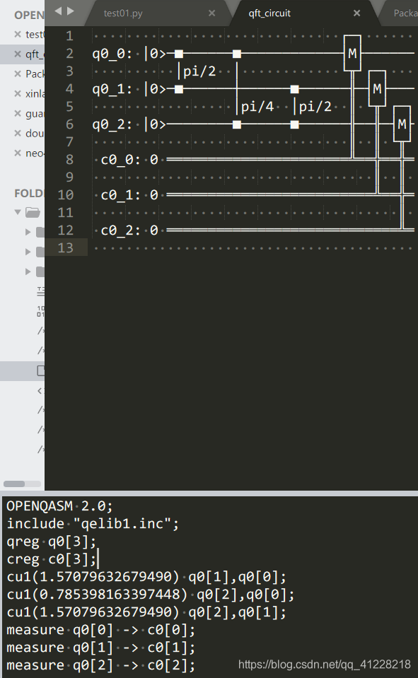 python 量子电路模拟库qiskit_python怎么画出量子电路图-CSDN博客