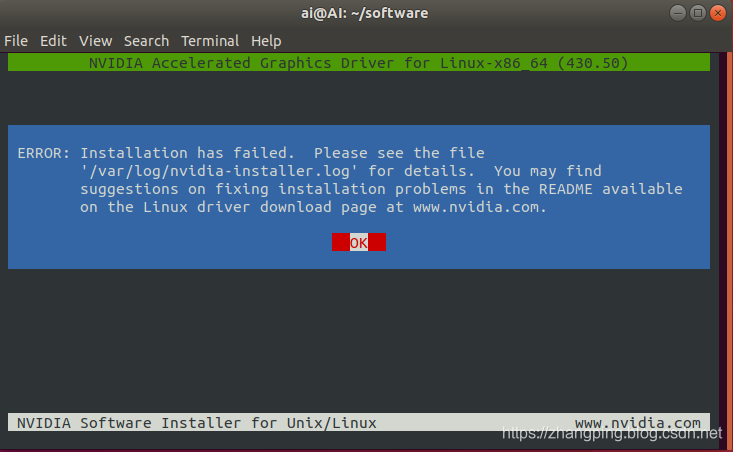 please use `pip install ubuntu16.04-和ubuntu 18.04 安装NVIDIA驱动 GPU_an nvidia gpu may be present ...