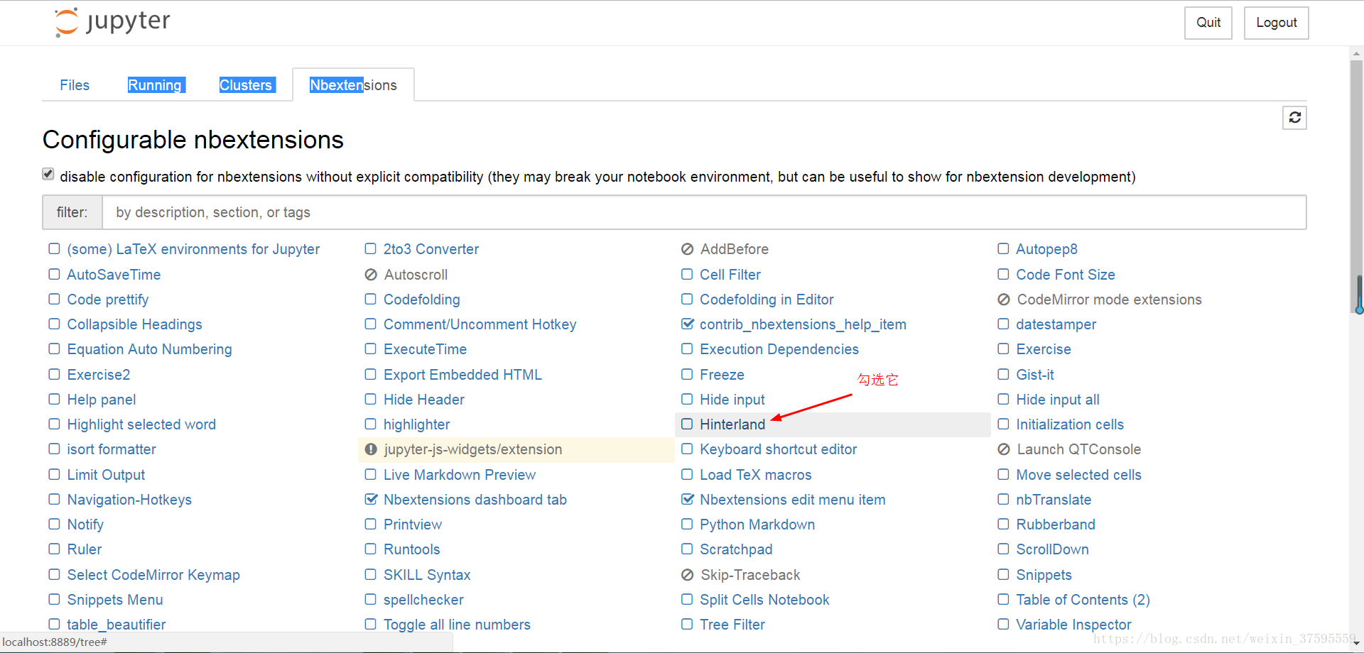 jupyter 无法运行python代码以及如何实现代码提示_丁低调的博客-CSDN博客