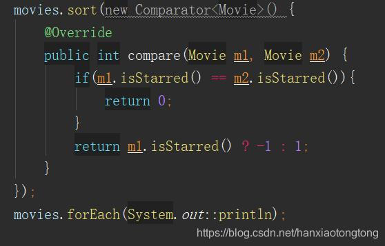 使用Java8的Comparator排序List对象集合