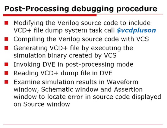 VCS logic simulation tool-03-post-processing: VCD + file - Programmer ...