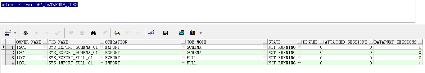 oracle导出expdp