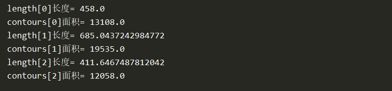 利用cv2.findContours()进行物体轮廓检测_contours, hierarchy = cv2.findcontours(dst ...