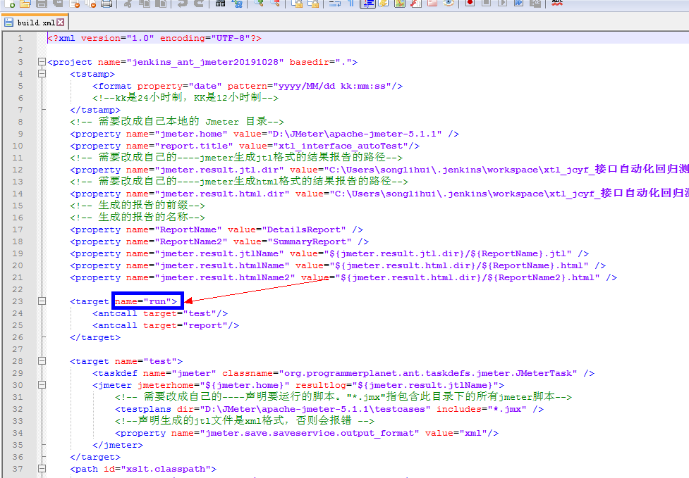 Jenkins+ant+jmeter 搭建接口自动化持续集成环境 框架——完整实用版_jmeter+ant+jenkins实现接口自动化持续