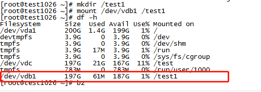 fio性能测试：导致磁盘容量/dev/vdb大小变为18Z解决方法