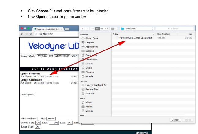 Velodyne VLP16 激光雷达使用(遇到问题要学会看文档)