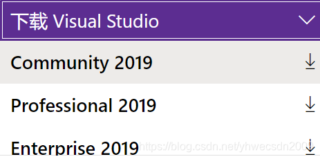 选Community 2019，下载