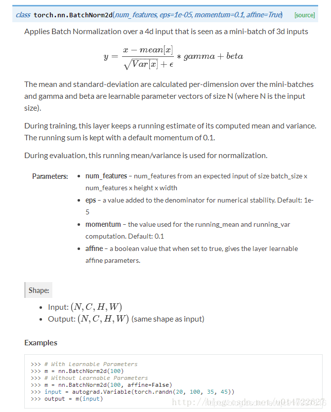 Nn BatchNorm2d batchnorm2d Weight CSDN nn-batchnorm2d-batchnorm2d-weight-csdn