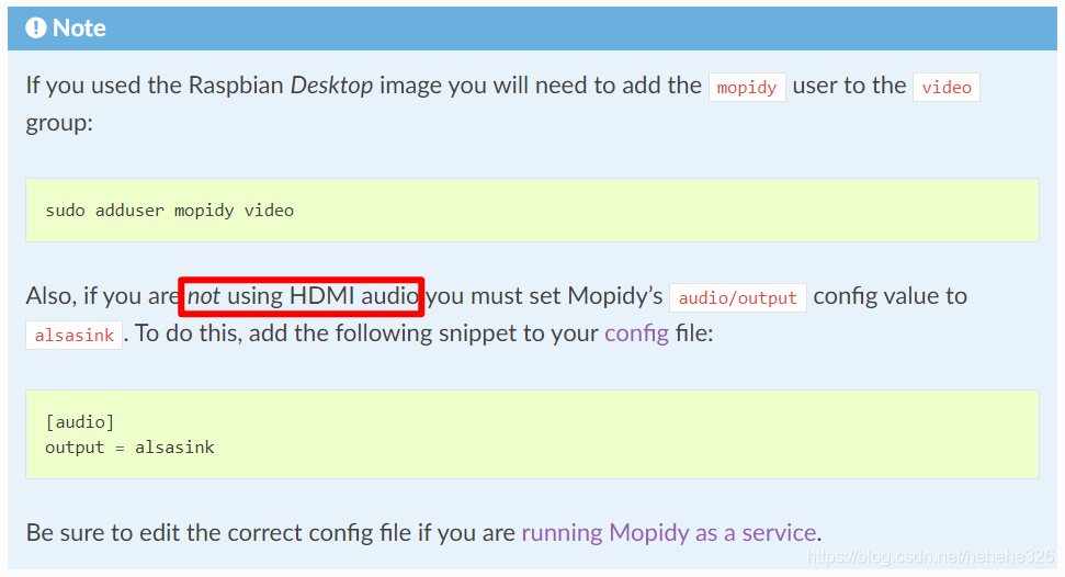 树莓派注意事项